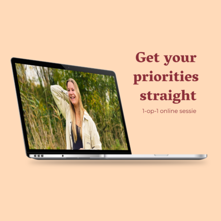 Get your priorities straight!